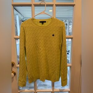 Brooks Brothers Lemon Knit Sweater